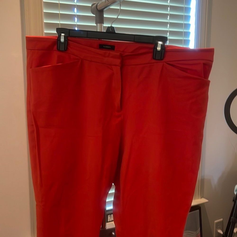 Halogen Orange Dress Pants